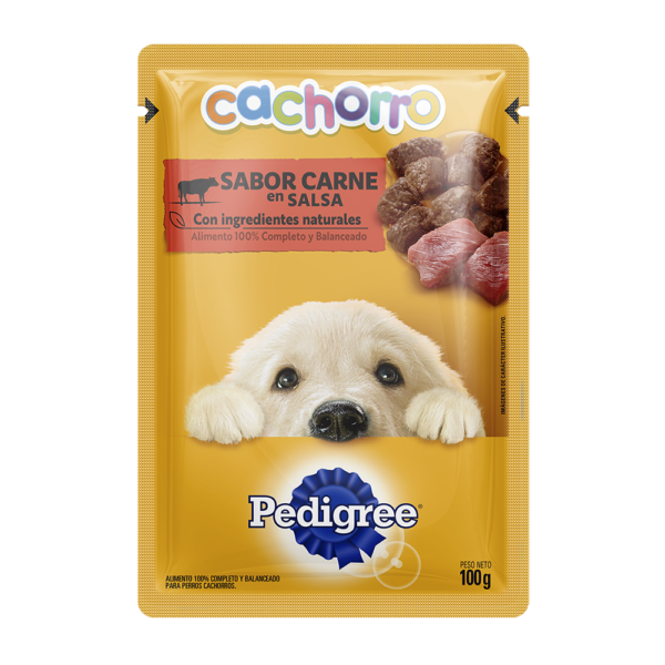 PEDIGREE® SOBRES™ Cachorro En Salsa Sabor Carne