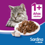 WHISKAS sobrecito para gatos sardina en salsa